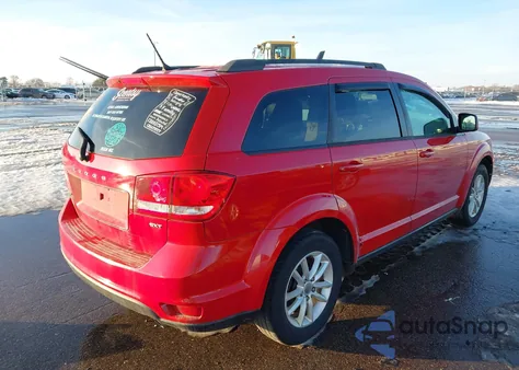 2013 Dodge Journey Sxt z USA, uszkodzony, nr VIN 3C4PDDBG7DT650893